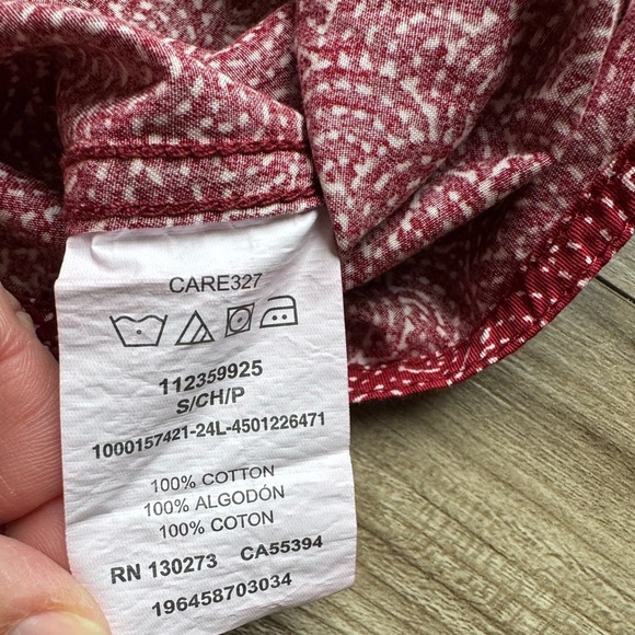 Wrangler Retro Premium Modern-Fit
Long-Sleeve Shirt for Men Snap Sz S NWT Red - Picture 8 of 15